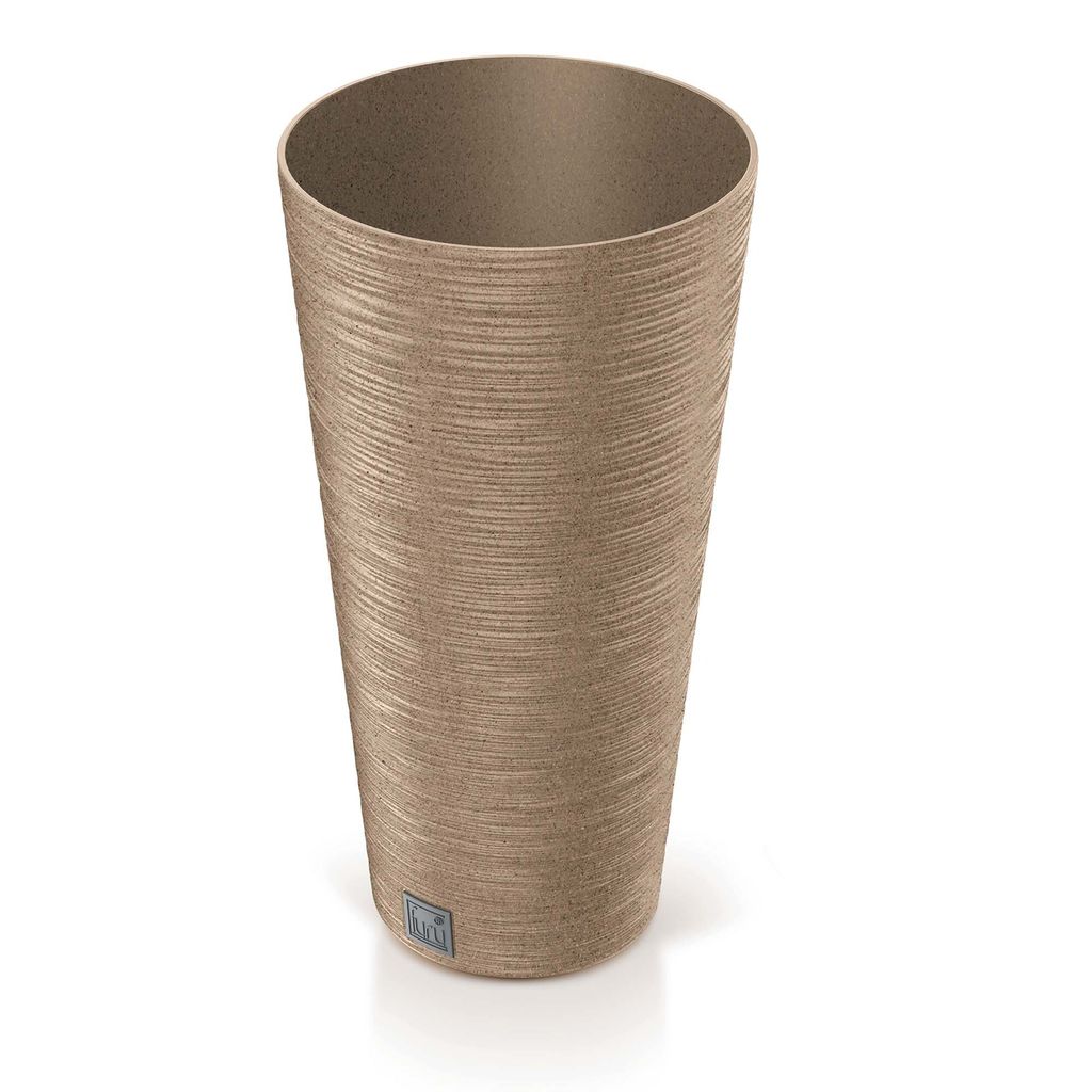Doniczka Prosperplast FURU SLIM ECO WOOD 30 cm naturo Zdjęcie produktu 
