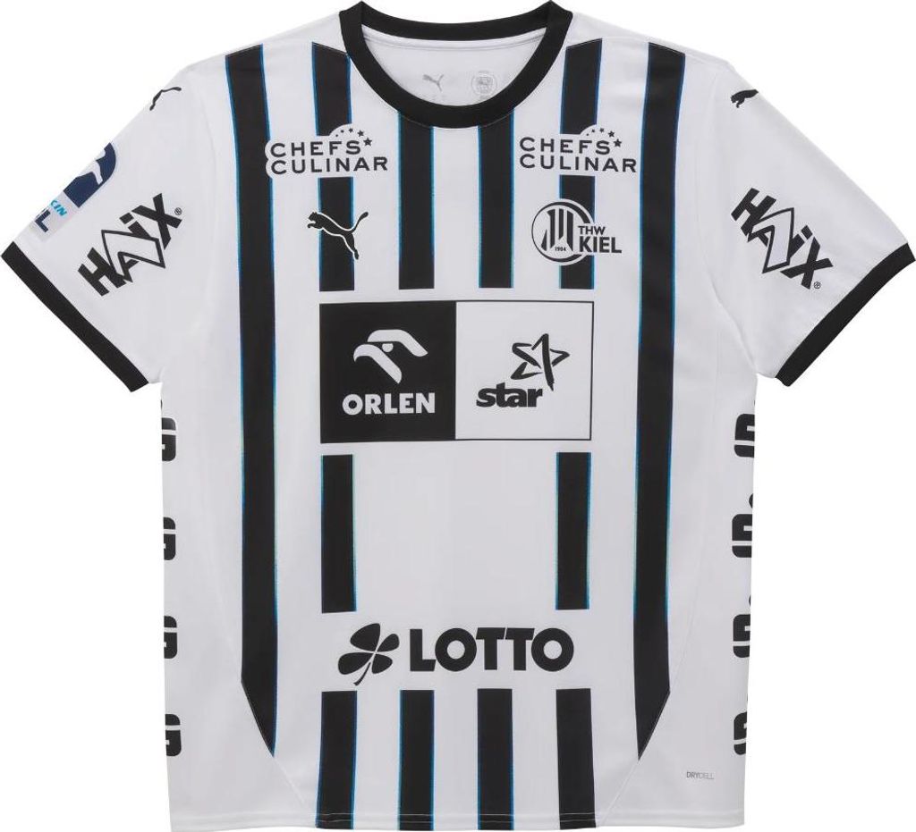Puma THW KIEL HOME JERSEY PUMA BLACK-PUMA WHITE XXL