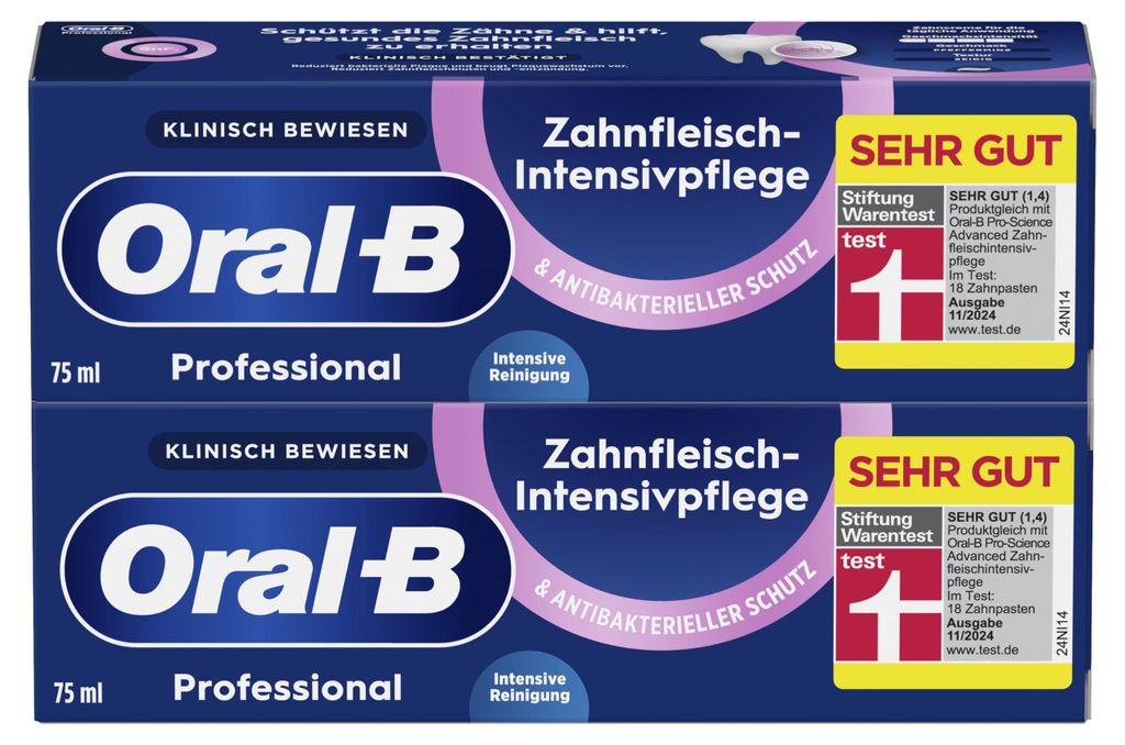Oral-B Professional Zahnfleisch-Intensivpflege & Produktbild 