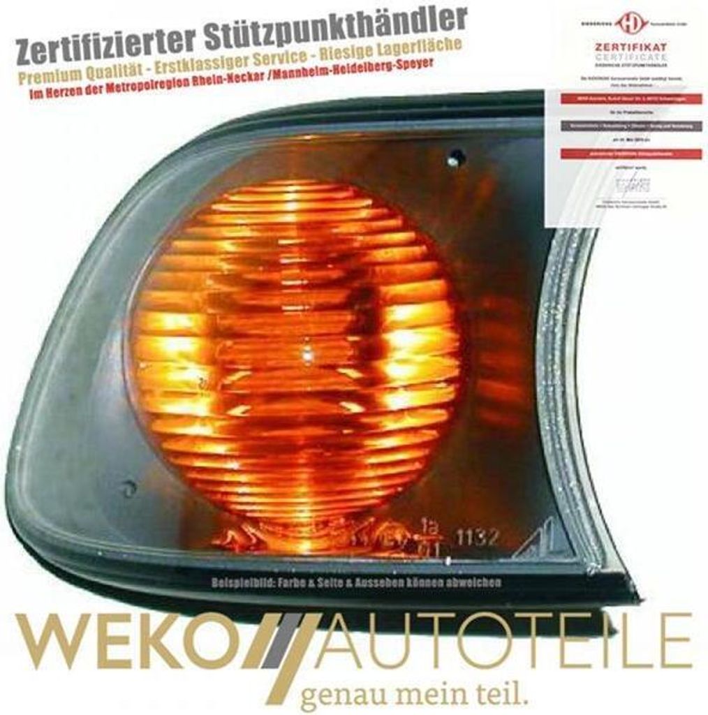 Diederichs Blinker li. BMW E46, 01->> orange