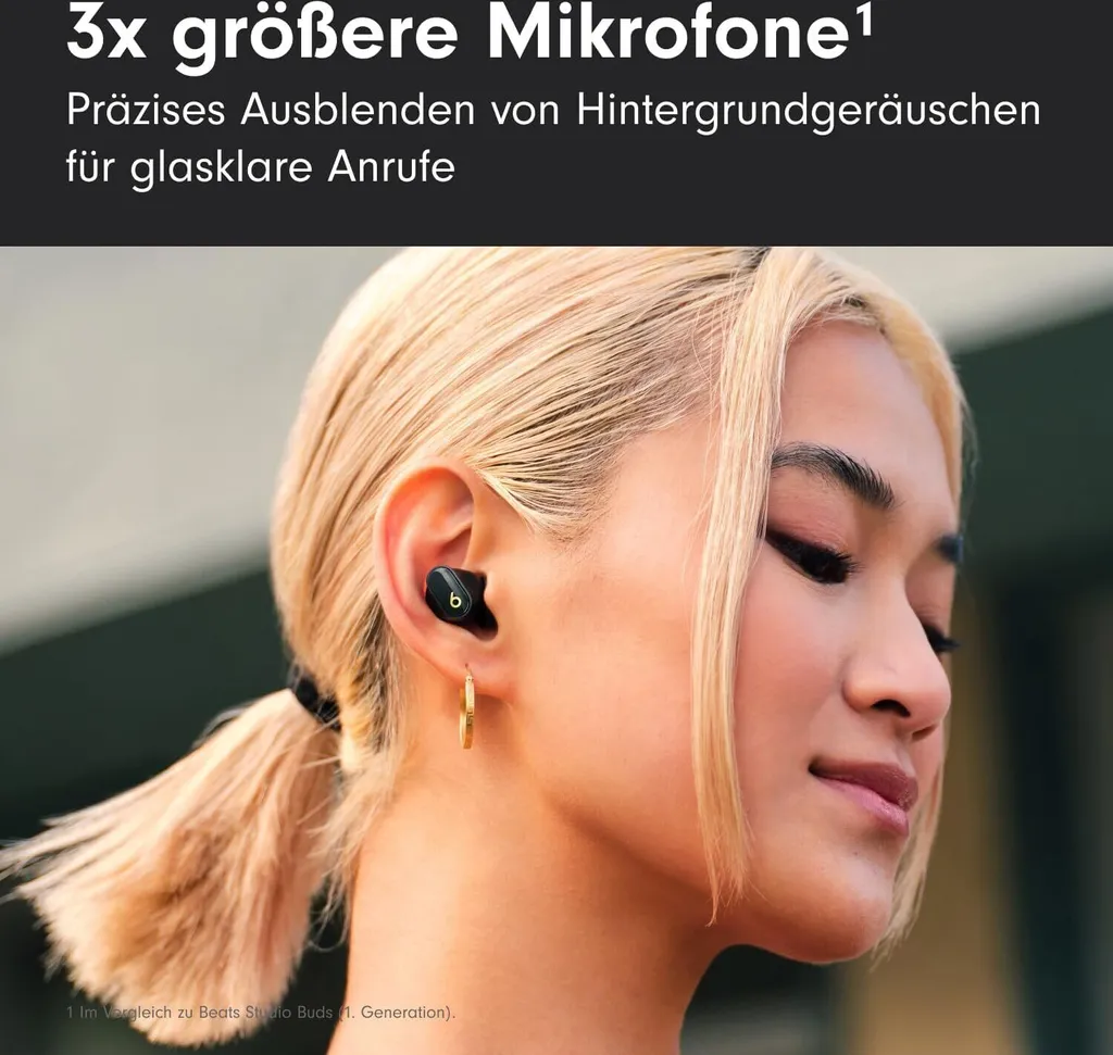 Écouteurs Bluetooth Apple Studio Buds+ avec Réduction Active du Bruit - 16