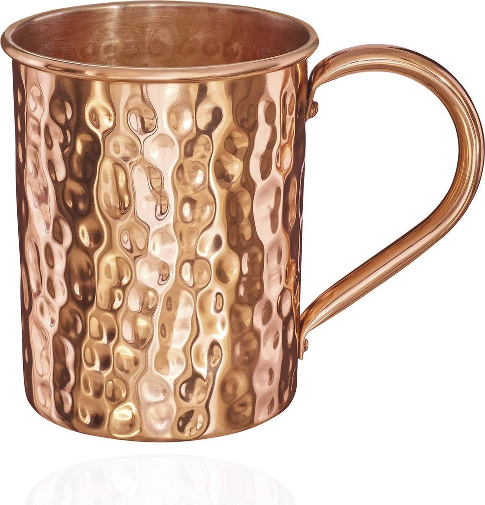 145g Kupferbecher reines Kupfer (100%) Kupfertasse Zylinder Produktbild 