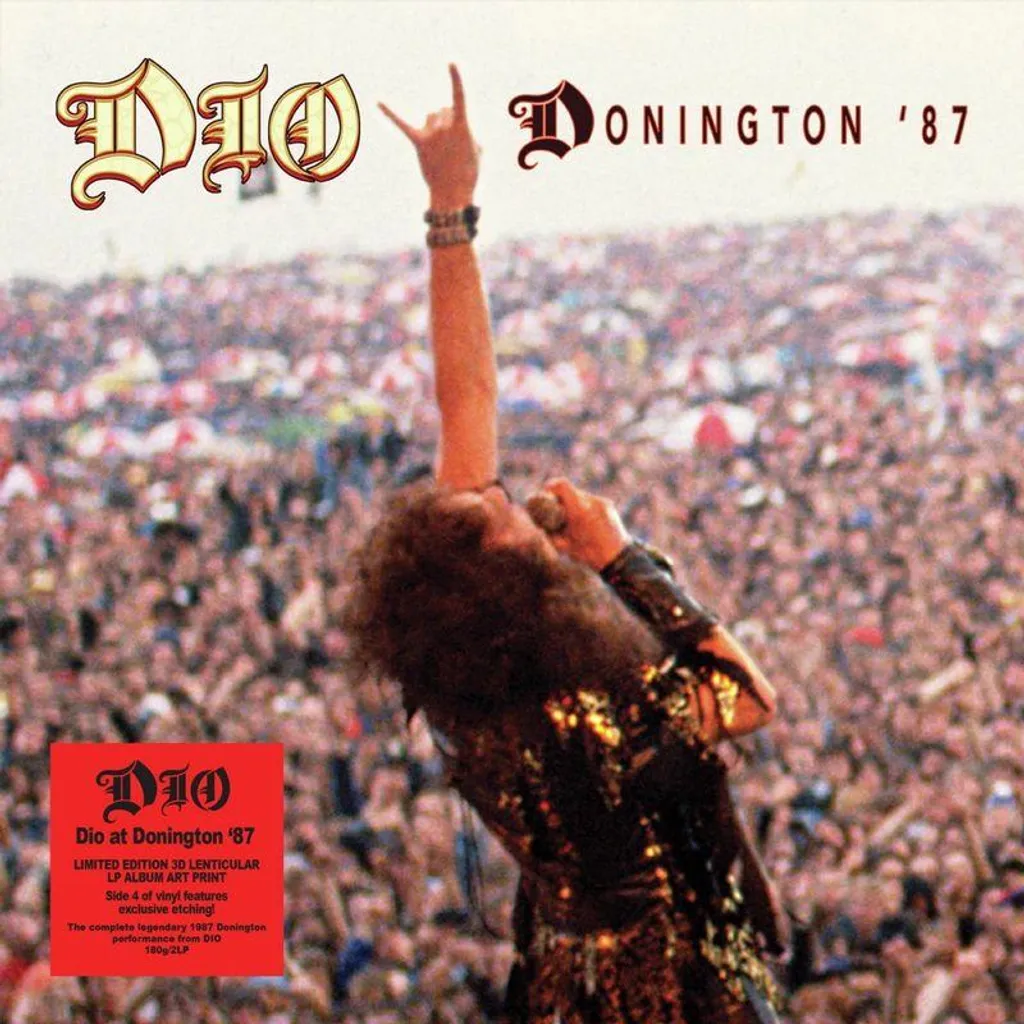 Dio At Donington 87 Edition Lenticulaire Limitée 2 LP Heavy Metal