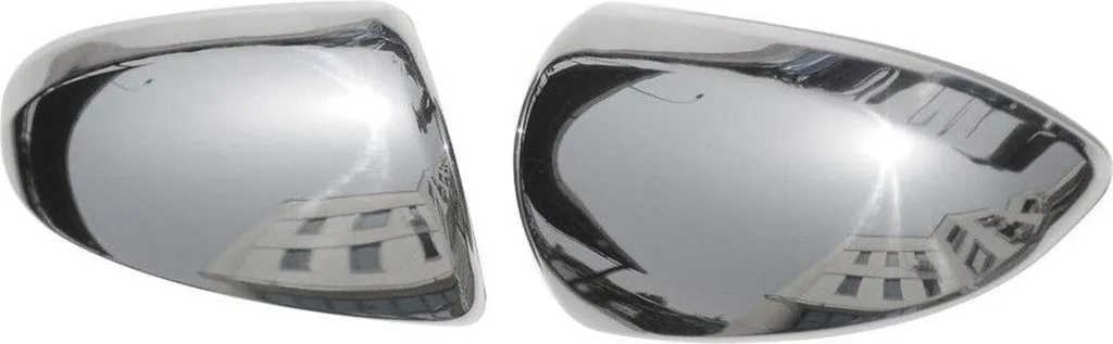Calotte Specchietti Smart 451 Argento Inox 2007-2015 Accessori