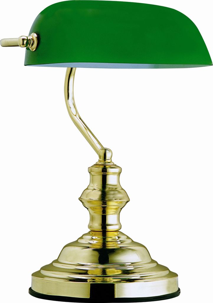 Globo Lighting Tischleuchte Metall messingfarben, 1x E27