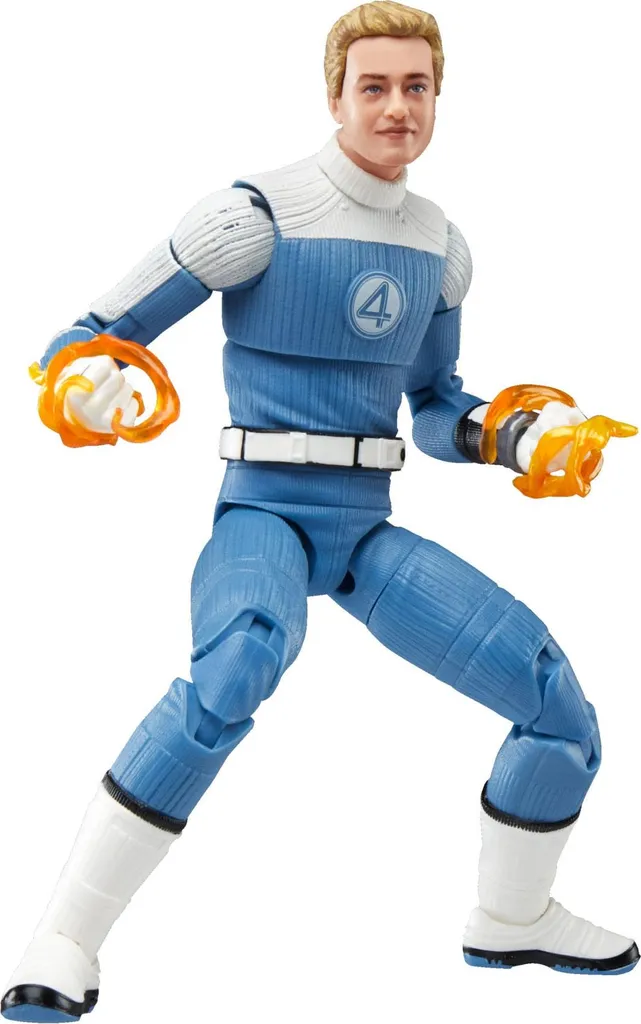 Johnny Storm Hasbro Marvel 15cm - Figurine Articulée avec Effets de Feu - 8