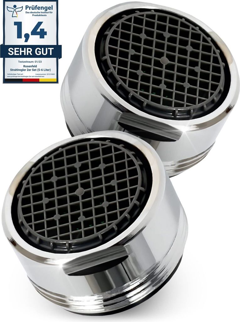 2 ks Veľmi úsporný perlátor M24 prietok vody 5 l/min - High Obrázok produktu 