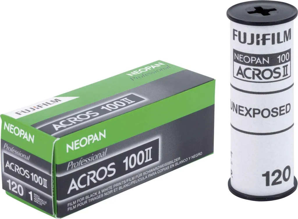 Fujifilm Neopan Acros 100 II 120 - Il Bianco e Nero d'Autore