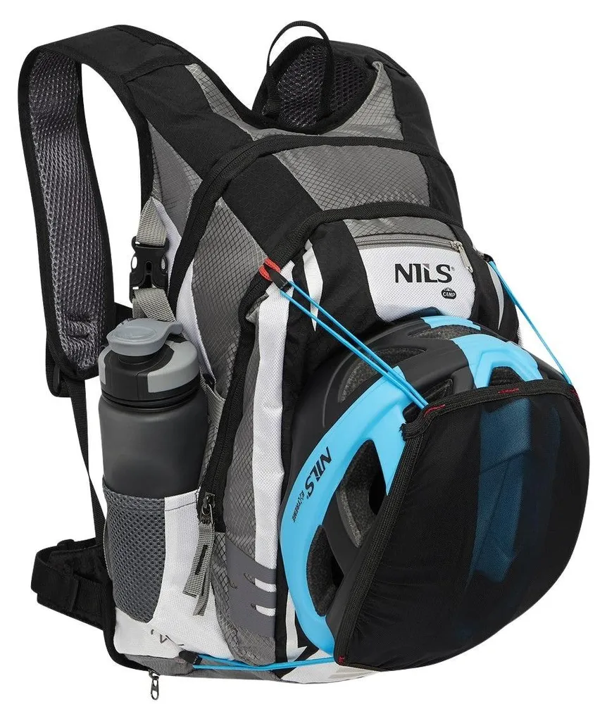 Sac à dos Adventure 25 L noir imperméable avec compartiments renforcés - 5