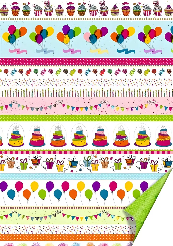 Carton à Motifs pour Déco de Fête DIY : Format 50x70 cm Thème Party