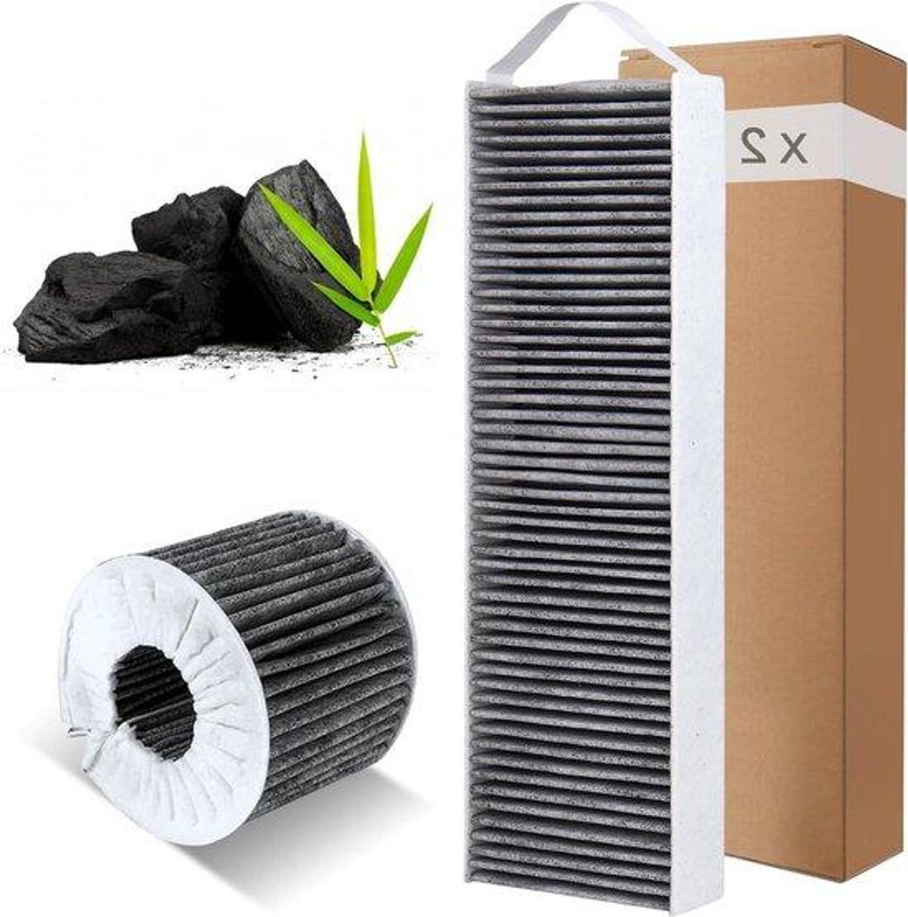 Zwei aktive Kohlefilter für Abzugshaube - Geeignet für Bora Pure/X Pure/S Pure - PUAKF Filterzubehör - Ersatzfilter