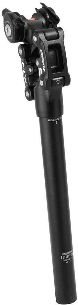 SR Suntour Seatposts NCX Black 27,2 mm 50 mm Gefederte Sattelstütze