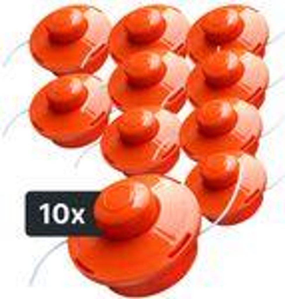 10x FS1 Fadenkopf Doppelfaden Tap&Go Tippautomatik M10x1,25 Produktbild 