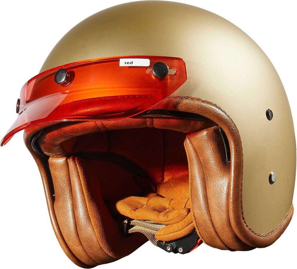 Peroz Jethelm Schirm / Universal Helm Schirm, rot