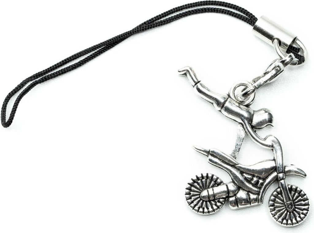 Fahrer Stunt Enduro Handyanhänger Miniblings Motorrad Crossmaschine Crossbike