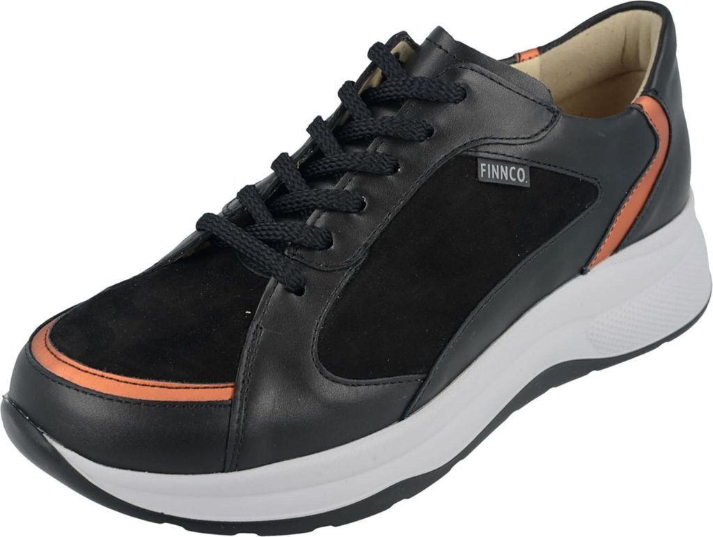 Finn Comfort Komfort Schnürschuhe Damen 31393332343337 Schwarz 41 EU