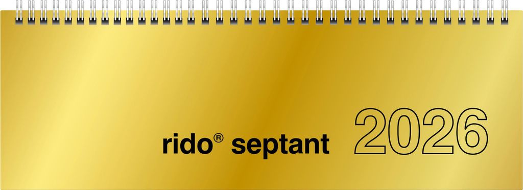 rido/idé 7036121916 | Querterminbuch Mod. septant 2026 | Produktbild 