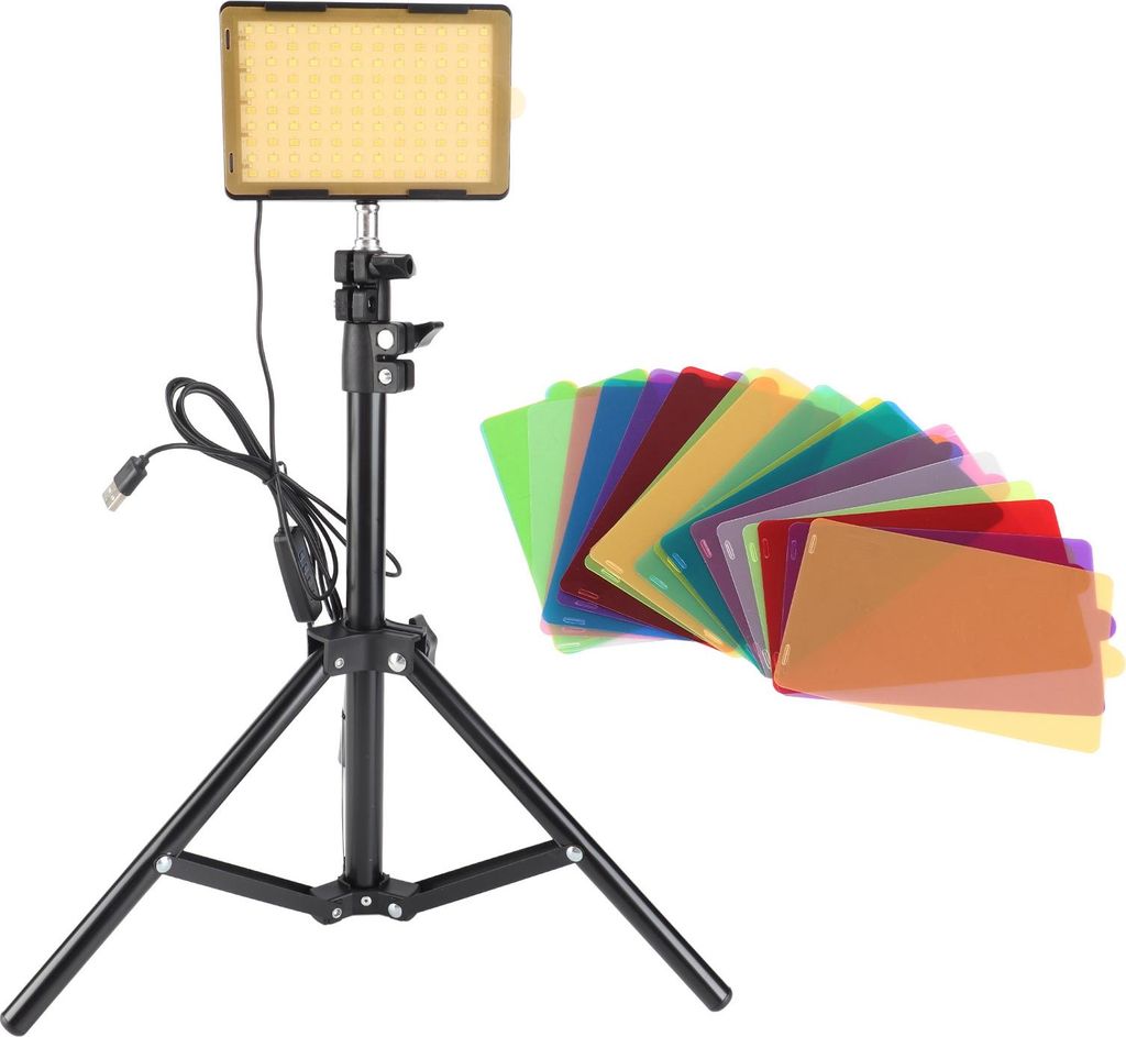 2PCS LED Video Light Mehrzweck USB -Fotolampen Fotografie -Beleuchtungskit zum Konferenzlive -Streaming