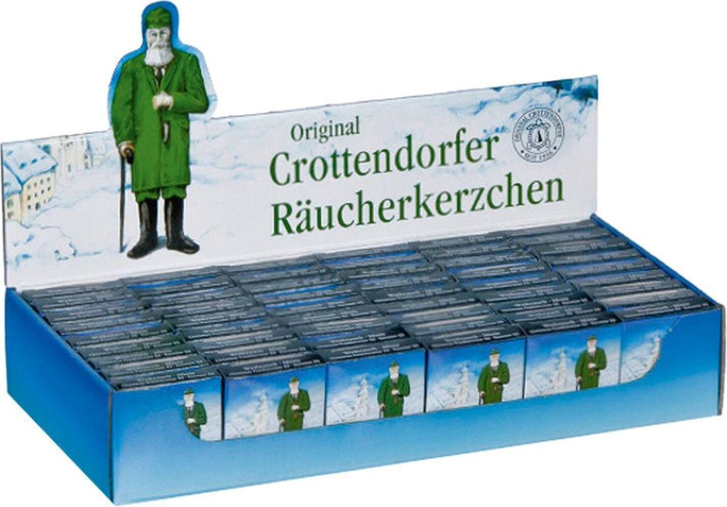 Crottendorfer Räucherkerzen - Weihnachtlicher Weihrauch - Minis von Crottendorfer
