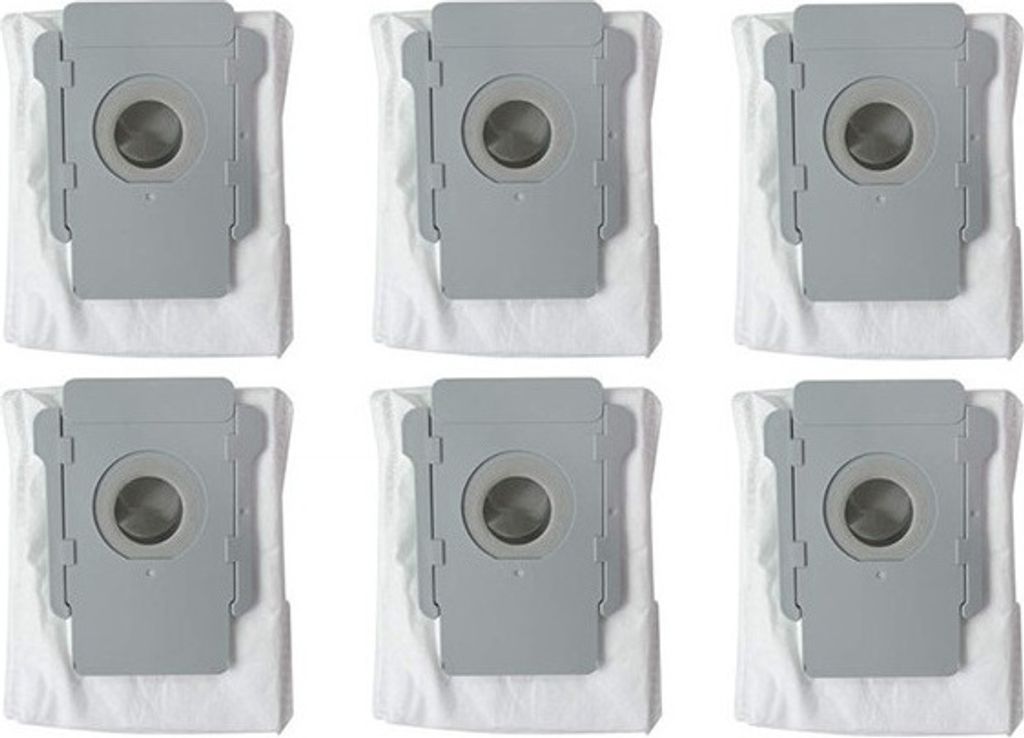Mehrfachpackung Ersatzbeutel für iRobot Roomba s9+, i8+, j7+, i7+, i6+, i4+, i3+, 6 Stück