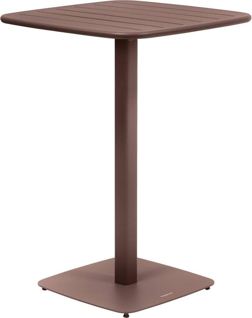 Garten stehtisch 2-sitzer alegoria 70x70cm mahagoni - Hespéride