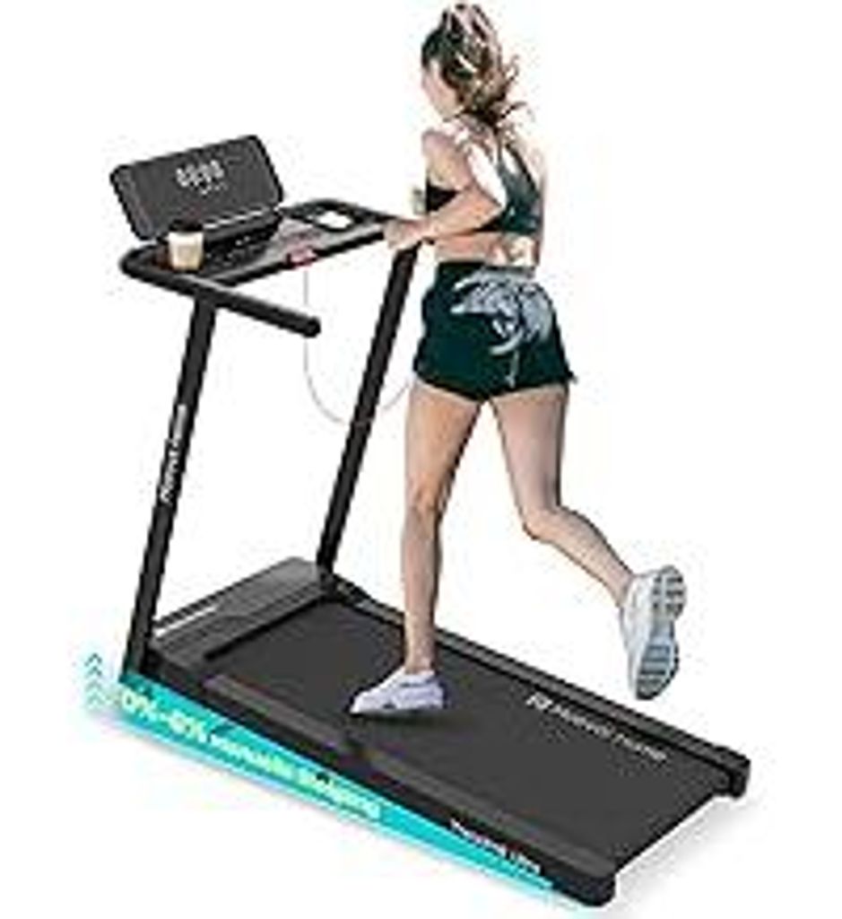 Mobvoi Home Laufband Ultra Intelligente KI 3-in-1 Gehpad mit 6% Steigung 2,5 PS Laufband zum Gehen und Laufen Halterung für Tasse Telefon Laptop G...