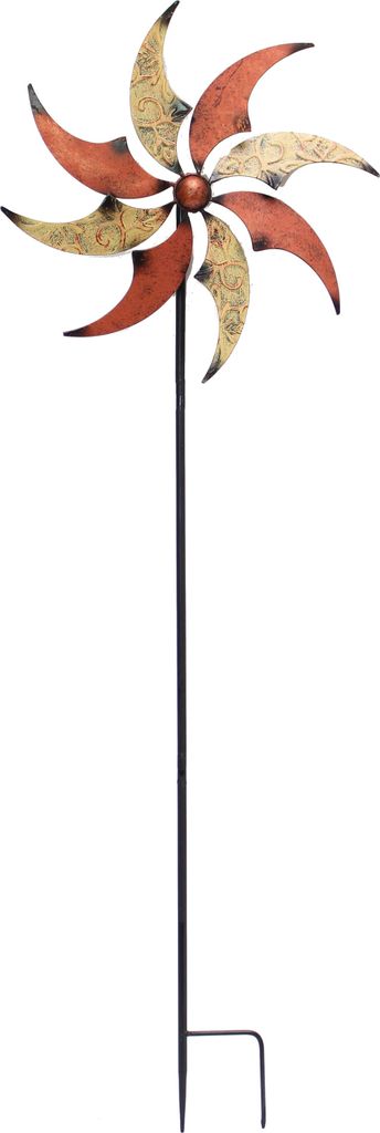 Windrad Schimmer Metall – Windspiel Gartenstecker