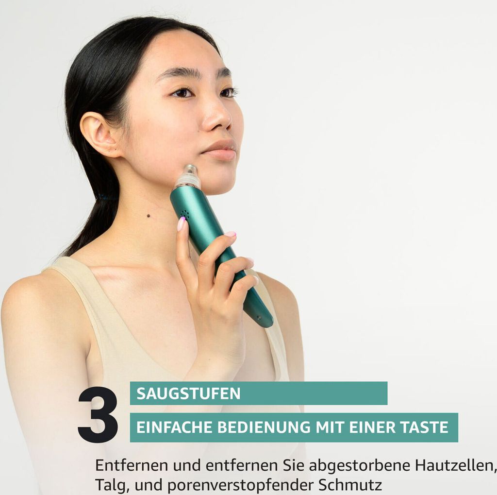 Mitesserentferner Mitesser Vakuum Entferner GESS Shine Produktbild 3