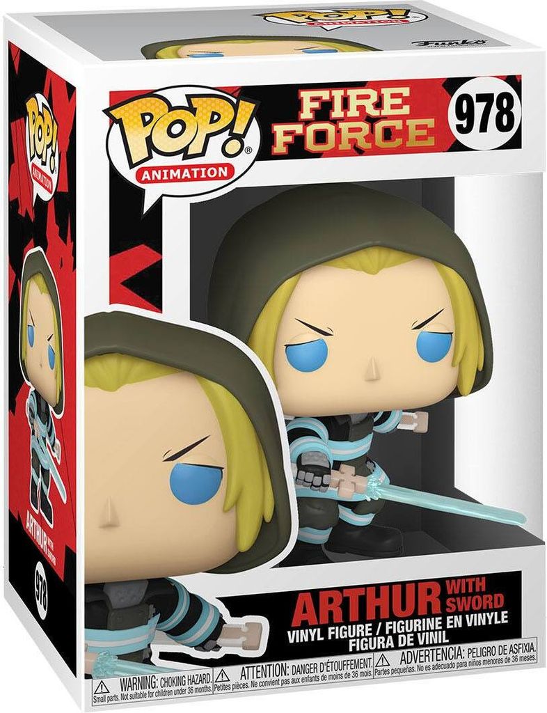 Fire Force - Arthur With Sword 978 - Funko Pop! - Vinyl Produktbild 
