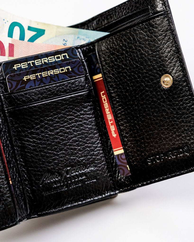 Peterson Dámská kožená peněženka Kokemaki černá univerzální Obrázek produktu 8