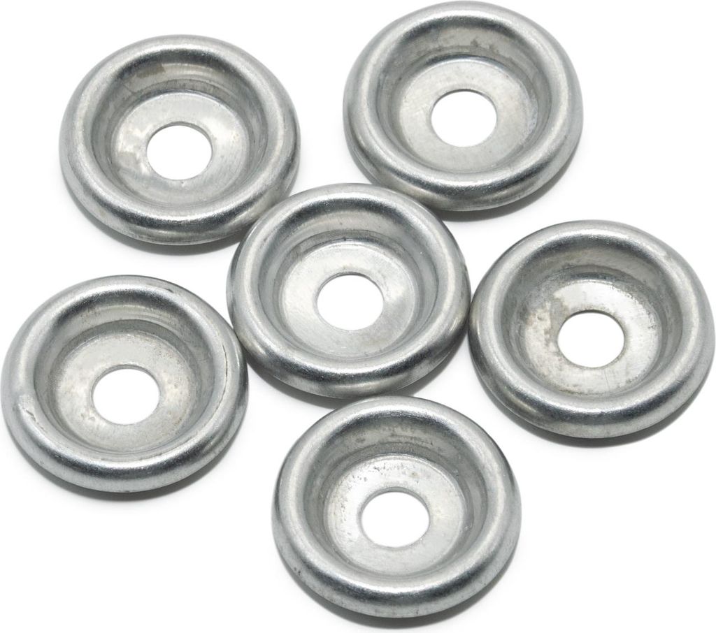 Set Hütchen (6 Stück) - alte Bauform, Trittbrett Simson Schwalbe KR50, KR51/1