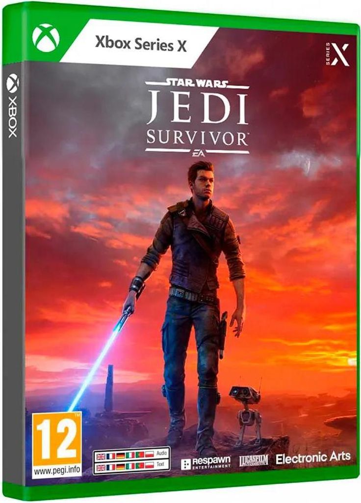 Xbox Games Series X/s One Star Wars: Jedi Survivor Durchsichtig Durchsichtig One Size