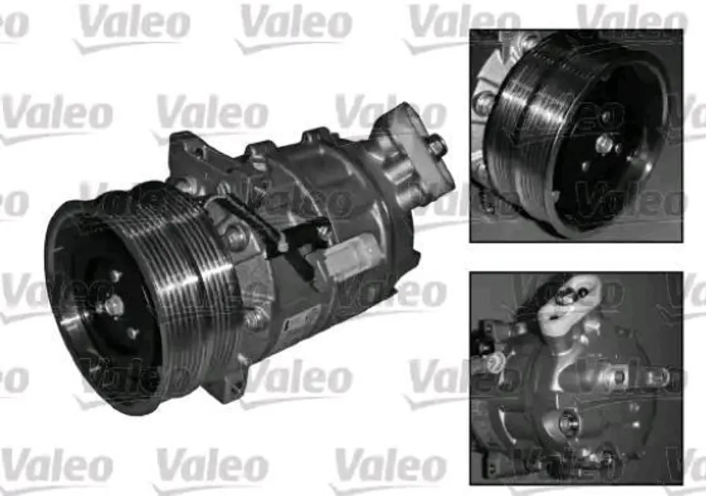Compresseur climatisation R134a Valeo 813623 avec huile PAG 46 incluse - 2
