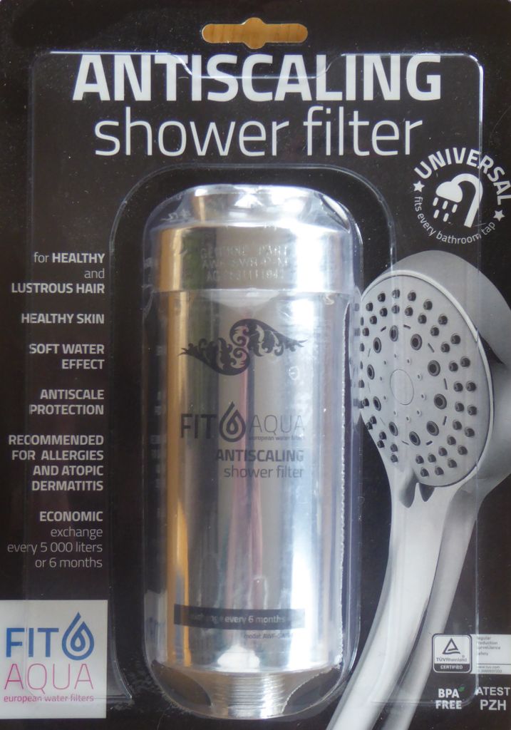 2 x Duschfilter FitAqua Antiscaling Wasserfilter für Dusche Produktbild 3