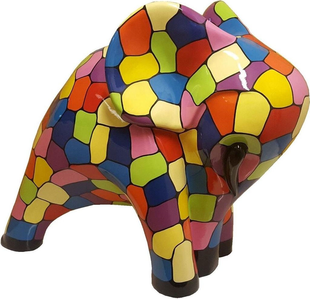 Designer Figur Statue Moderne Figuren Dekoration Elefant Deko Garten Skulpturen