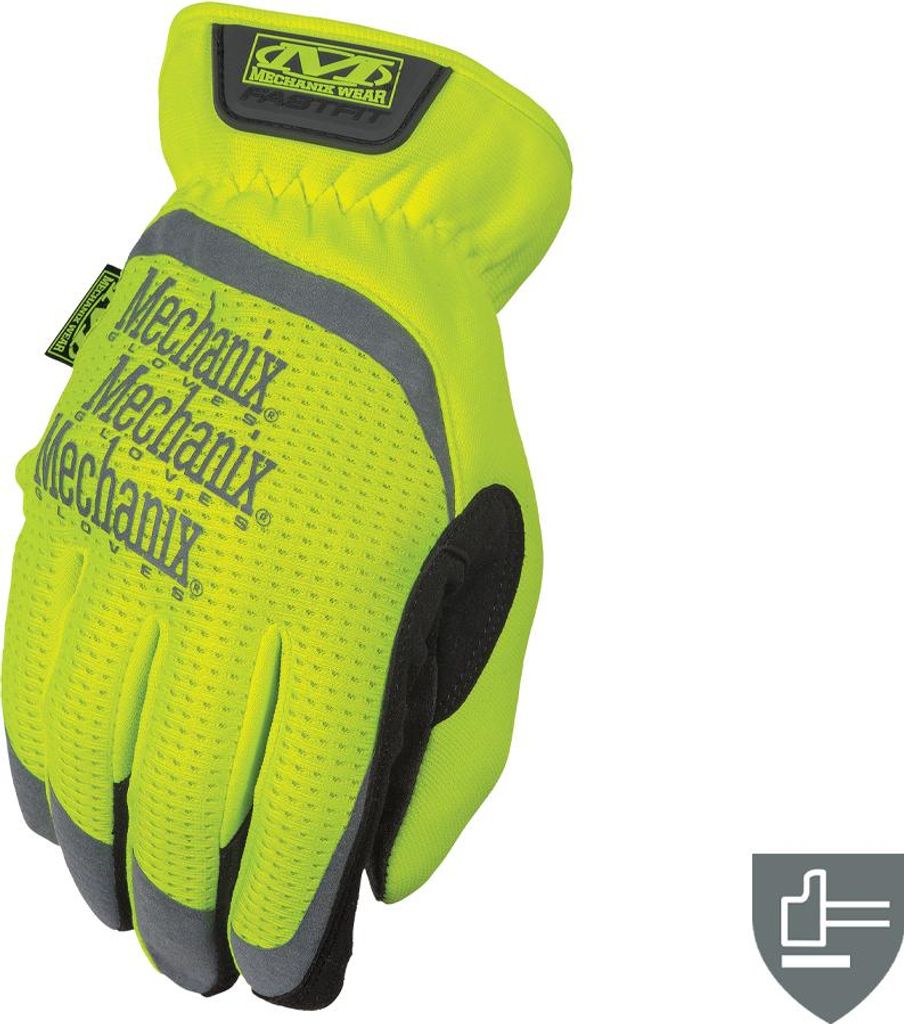 Mechanix Fastfit Hi-Viz Yellow Handschuh : Gelb S
