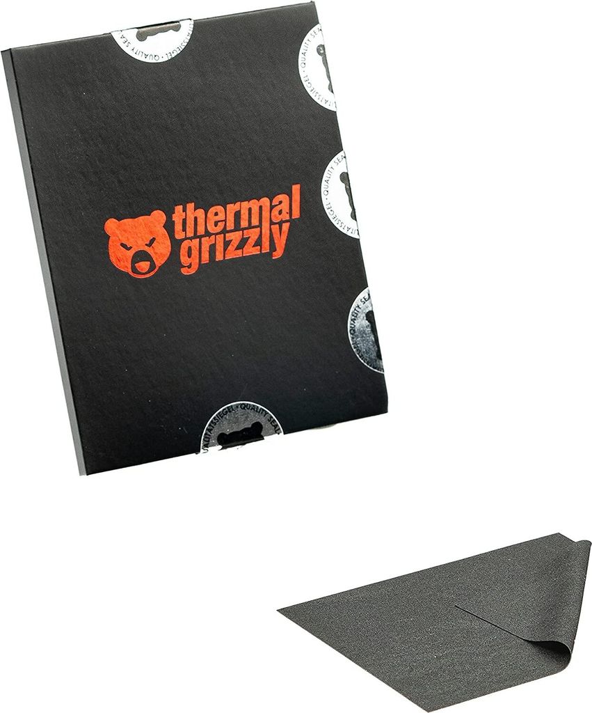 Thermal Grizzly - Carbon Thermal Pad Carbonaut - Nicht klebend, flexibel und anpassungsfähig für wiederholten Gebrauch mit sehr hoher Wärmeleitf...