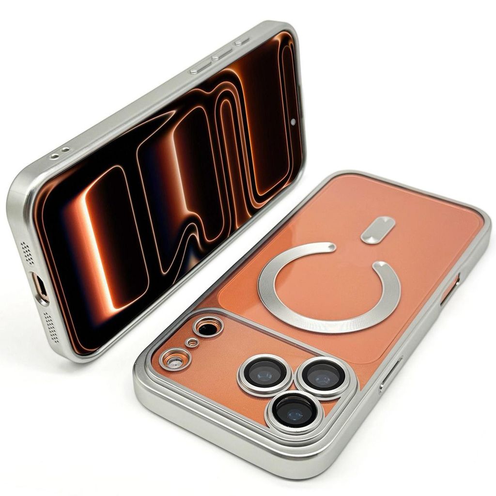 Wörleonline Handyhülle für iPhone 17 Pro Max Hülle mit Kameraschutz in passendem Farbton zur Originalfarbe kompatibel mit MagSafe Case Cover, S...