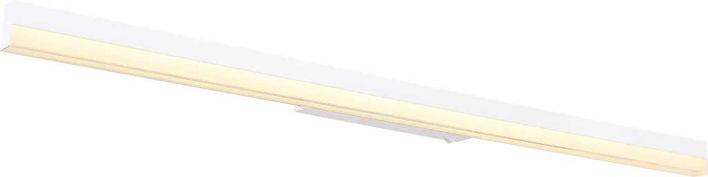 Applique murale LED linéaire SALLO blanche 80 cm pour salon et couloir
