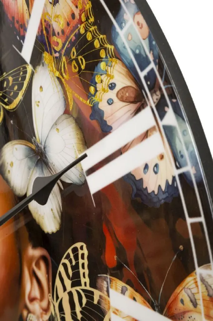 Horloge murale décorative multicolore 60cm Mauro Ferretti style moderne