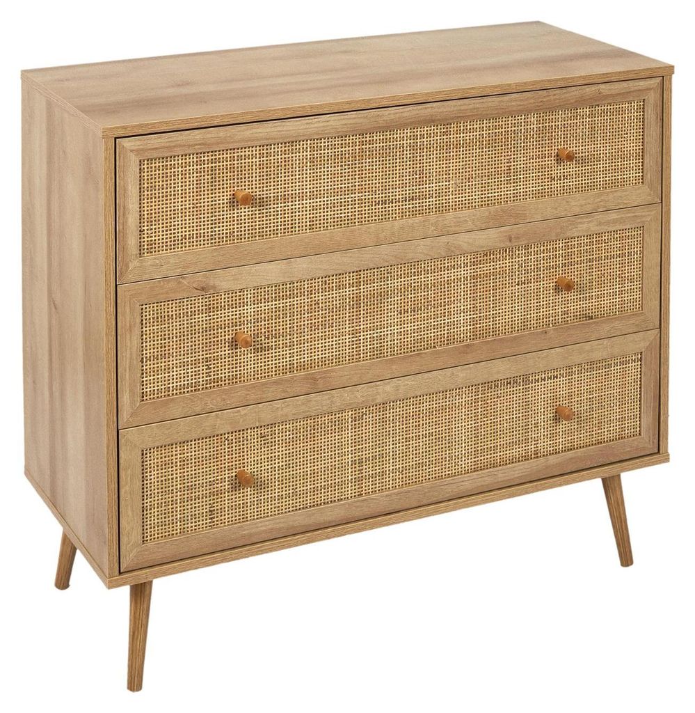 Commode BALI 3 tiroirs Image du produit 