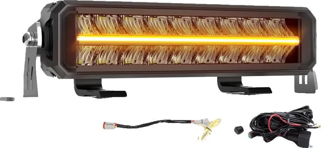Barre LED pour 4x4 et Camion 10 pouces Amber DRL étanche poussière