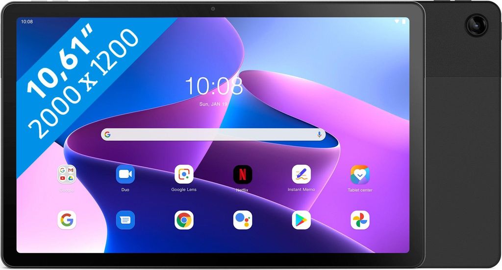 Lenovo Tab M10 Plus 3Gen FHD 4+128GB WiFi 10.6" Storm Grey Zdjęcie produktu 
