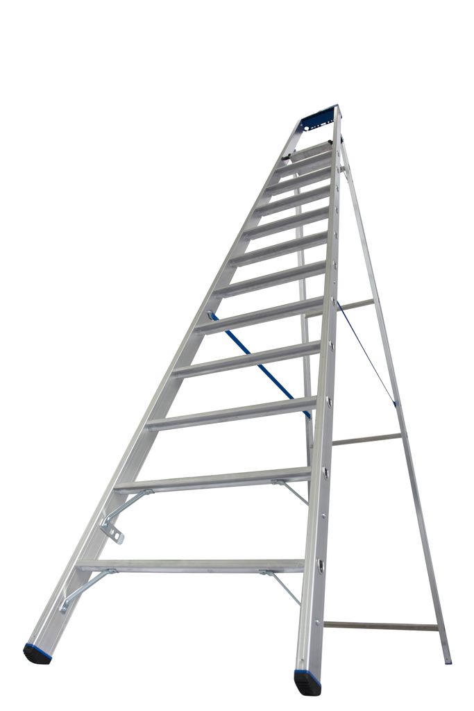 STABILO Stufen-StehLeiter, 1x12 Stufen, 124579