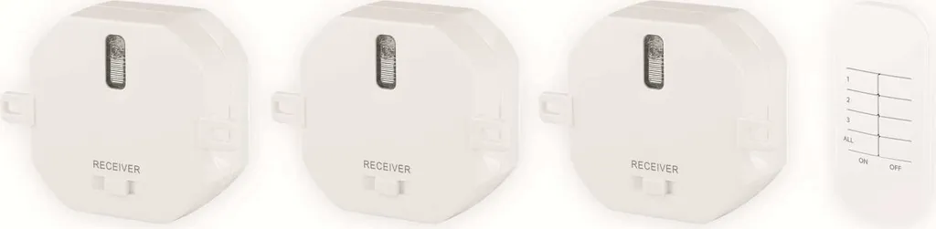 Pack 3 Interrupteurs Connectés pour Piloter vos Lumières à Distance Smartwares