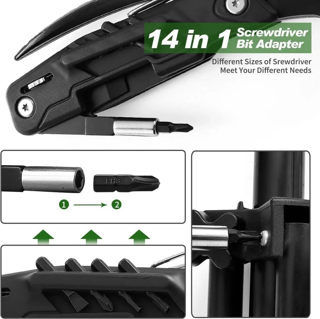 Multitool Maarten 14 en 1 : Ne soyez plus jamais dépourvu en Camping