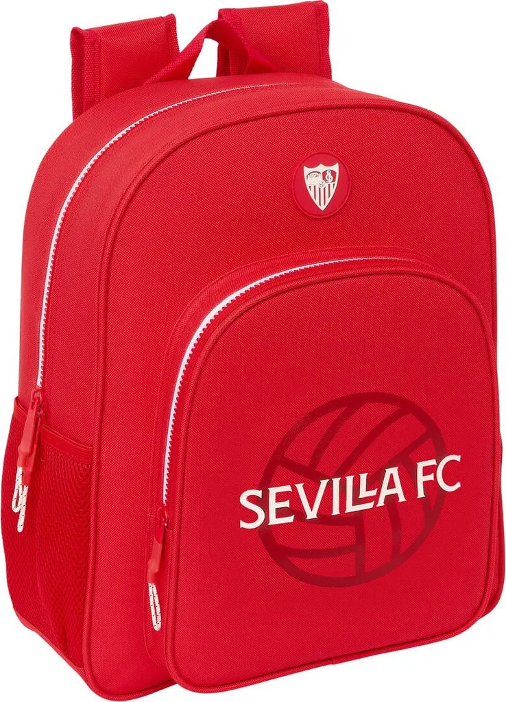 Sac à dos Sevilla FC Rouge confortable : fini les douleurs de dos à l'école
