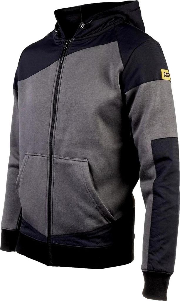 CAT by Caterpillar Zip Hoodie L Kapuzenpullover Pulli Pullover Arbeit Freizeit