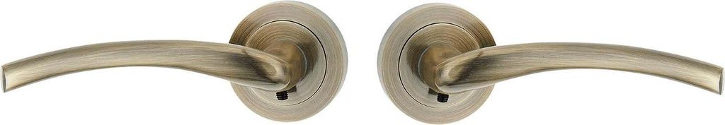 AGRA Patina Runder Klassischer Retro-Türgriff aus Aluminium für den Innenbereich