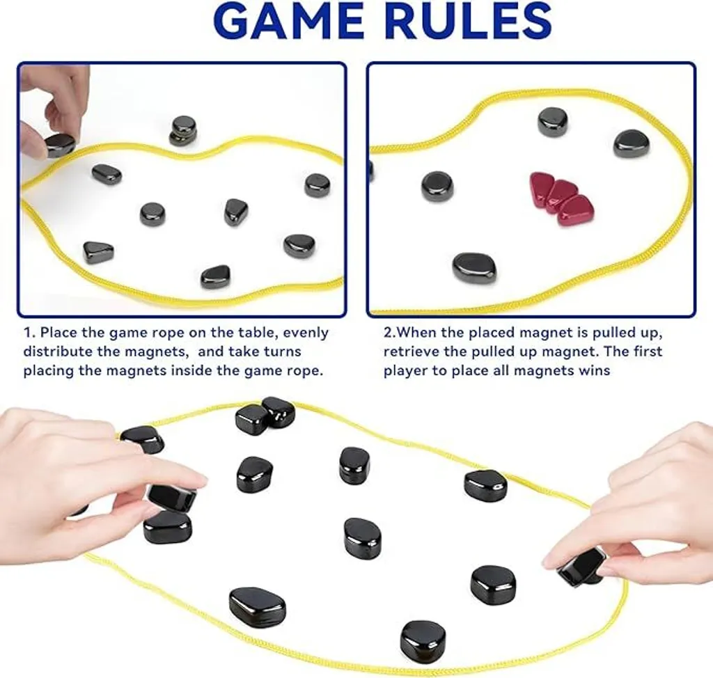 Échiquier magnétique de table transportable - Jeu de société classique